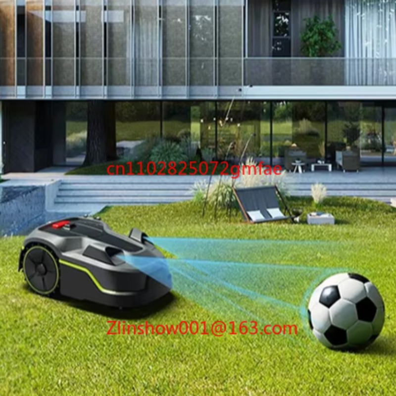 Smart Garden Drawing - หุ่นยนต์ตัดหญ้าอัตโนมัติสำหรับใช้ในบ้าน ควบคุมด้วยรีโมทอัจฉริยะ สามารถกำหนดรูปทรงพื้นที่ทำงานได้