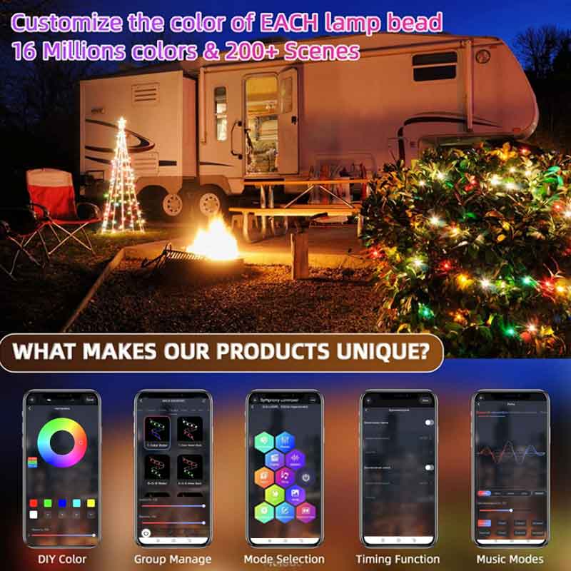 ไฟ LED นางฟ้าแถบไฟคริสต์มาสสมา - Smart Garden Festoon Lights บทวิจารณ์และราคา
