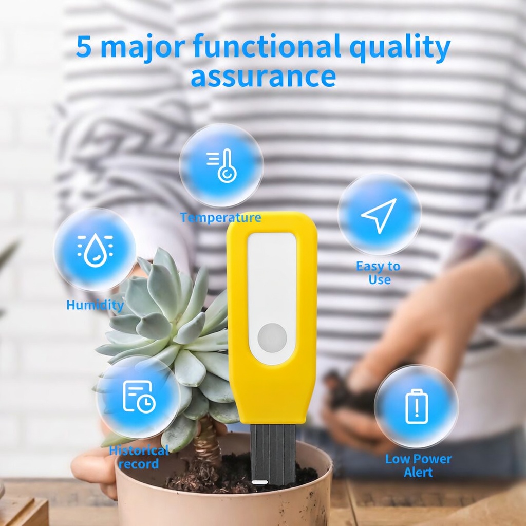 เครื่องตรวจสอบดินผ่าน WiFi Tuy - Smart Garden Products บทวิจารณ์และราคา