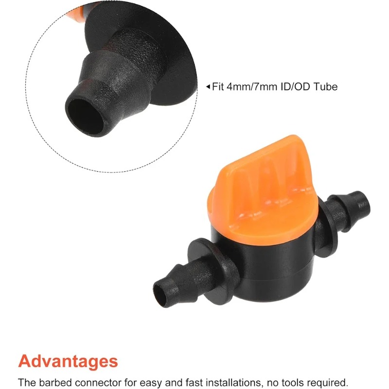 1 ชิ้น 20 ชิ้น ข้อต่อวาล์วสายย - Smart Garden Hose Valve บทวิจารณ์และราคา