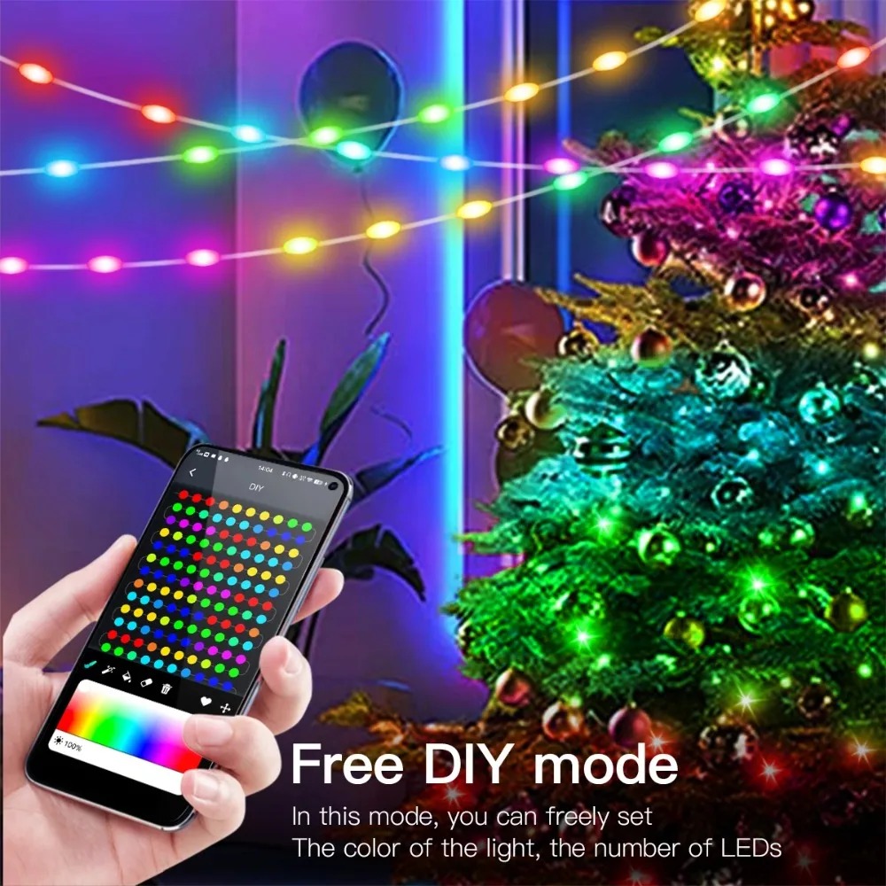 ไฟประดับ LED อัจฉริยะแบบ USB บ - Smart Garden Festoon Lights บทวิจารณ์และราคา