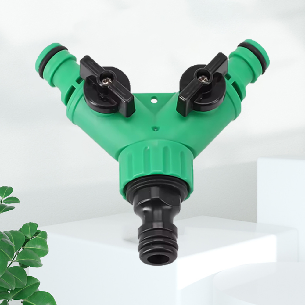 ตัวเชื่อมต่อ Y ตัวแยกสายสวน 2  - Smart Garden Hose Valve บทวิจารณ์และราคา