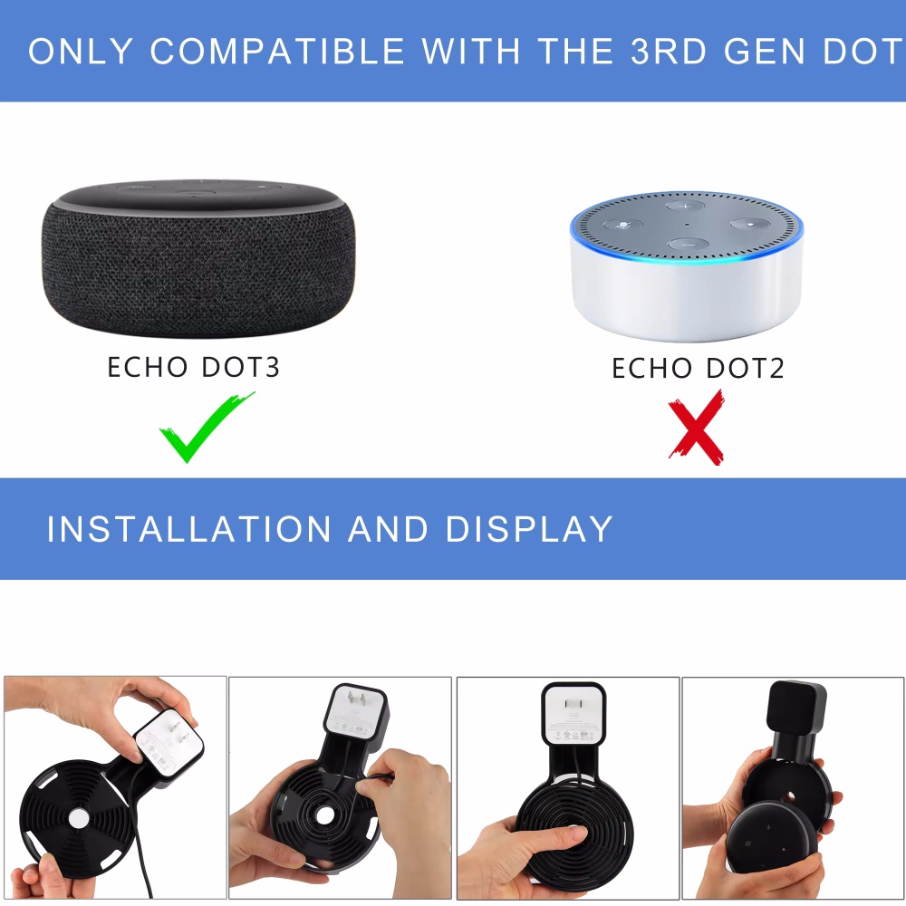 สําหรับ Echo Dot 3 Wall Mount  - Amazon Speaker Echo Pop บทวิจารณ์และราคา