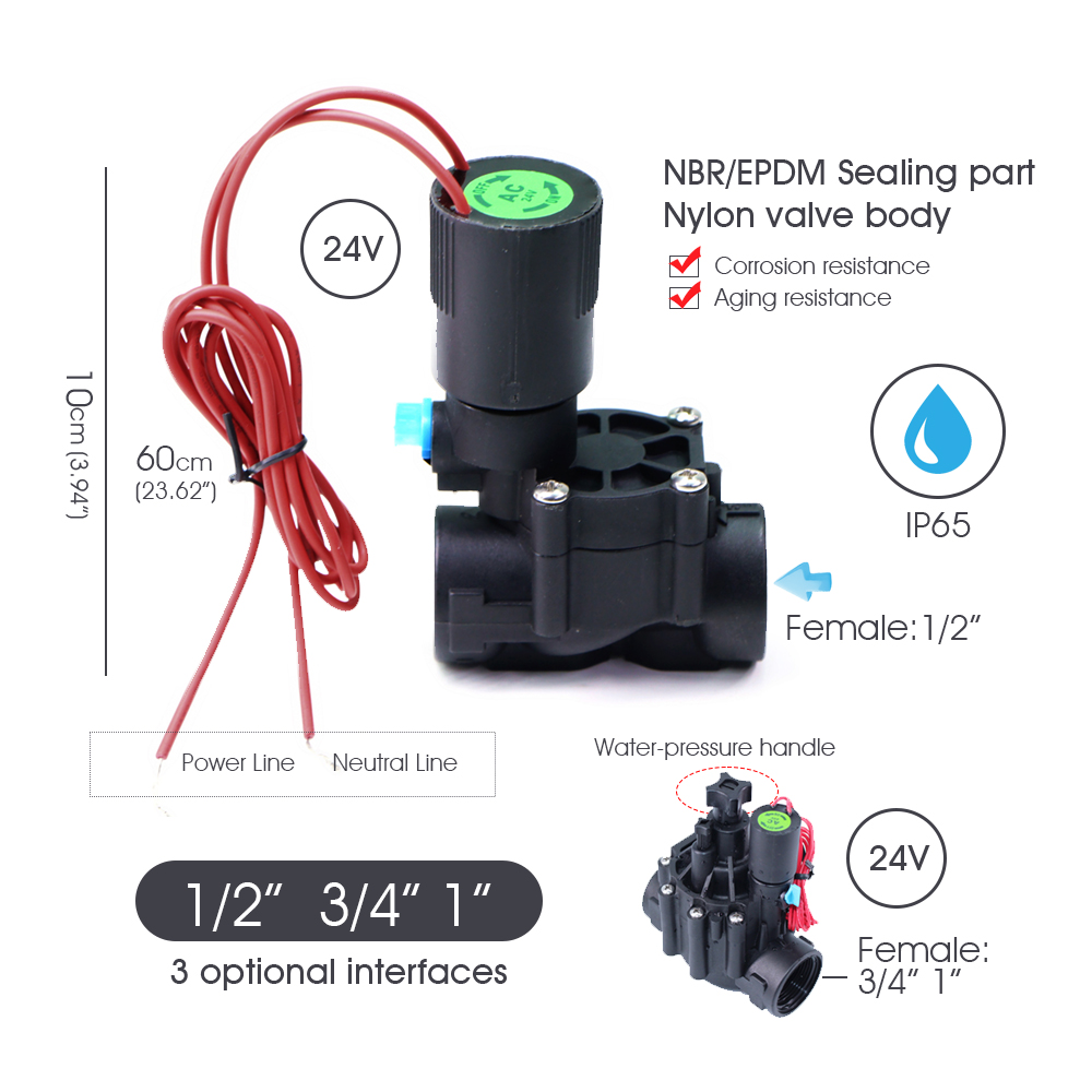 สวนท่อโซลินอยด์วาล์วController - Smart Garden Hose Valve บทวิจารณ์และราคา